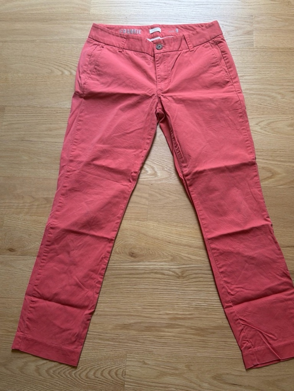 J. Crew Coral Straight-Leg Women’s Jeans